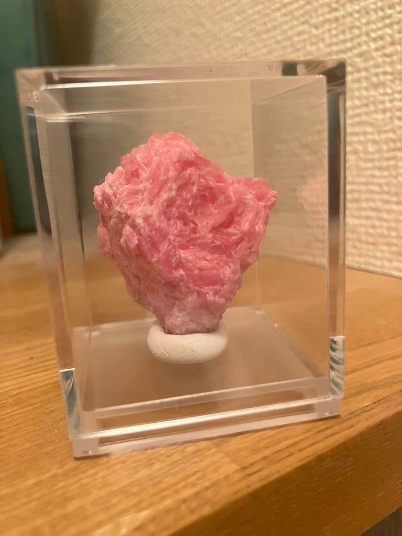 高品質‼️コレクションサイズ‼️北海道稲倉石鉱山産　ロードクロサイト原石