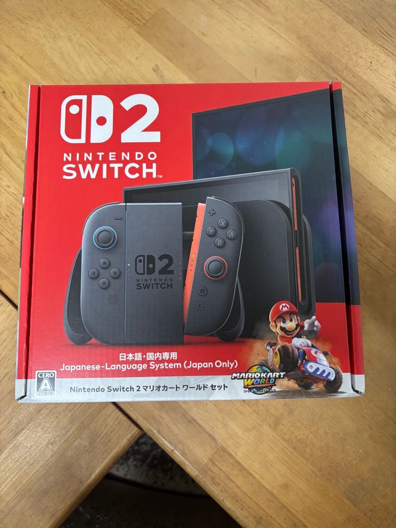 Switch2 日本語・国内専用 本体 マリオカート ワールドセット
