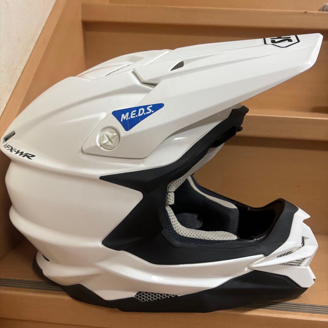 SHOEI VFX-WR フルフェイス　オフロード　ヘルメット ホワイト　M