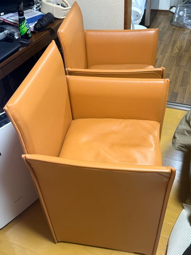 cassina カッシーナ　401 BREAK 定価45万 本革 1人掛けソファ