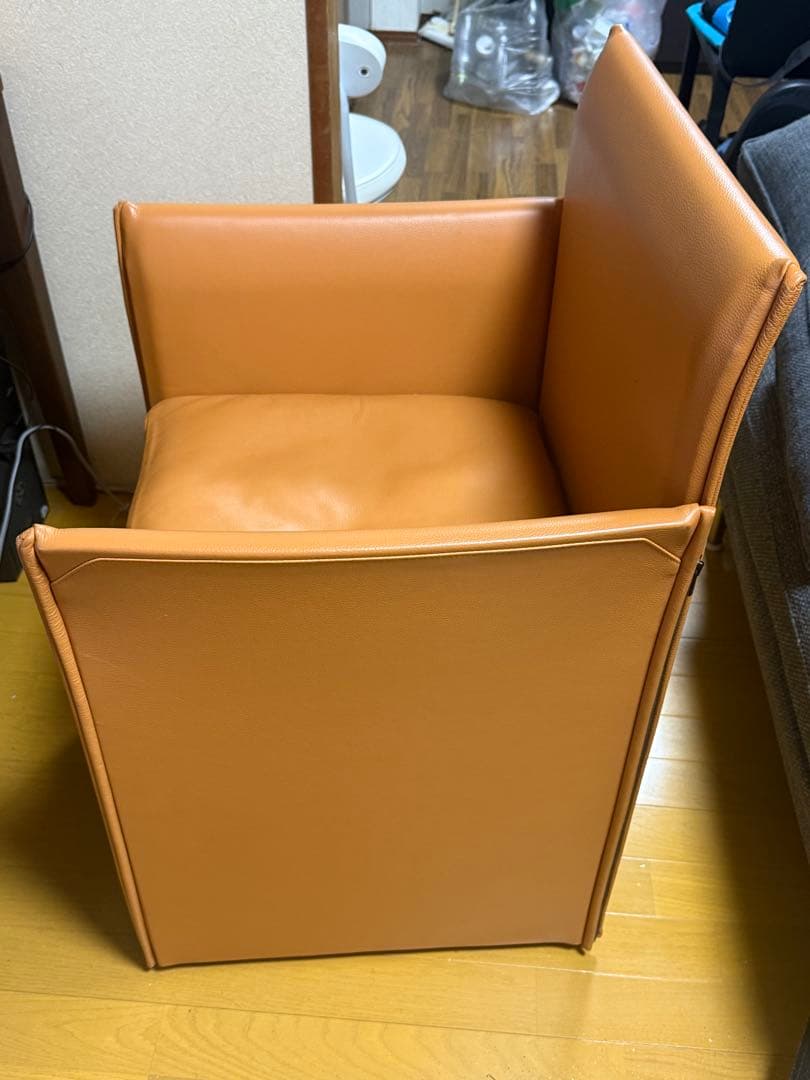 cassina カッシーナ　401 BREAK 定価45万 本革 1人掛けソファ