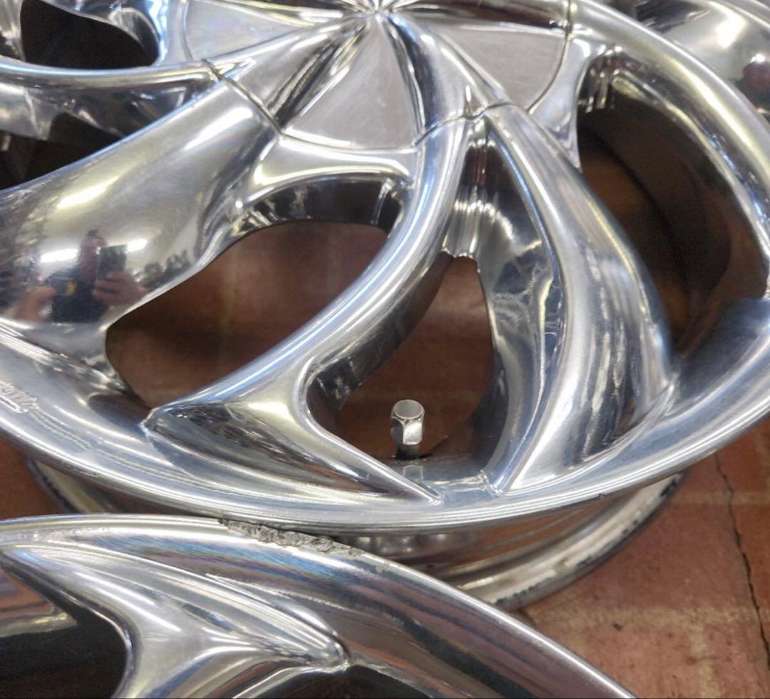 シュティッヒ エクスプローラー メッキホイール 15インチ 4本セット