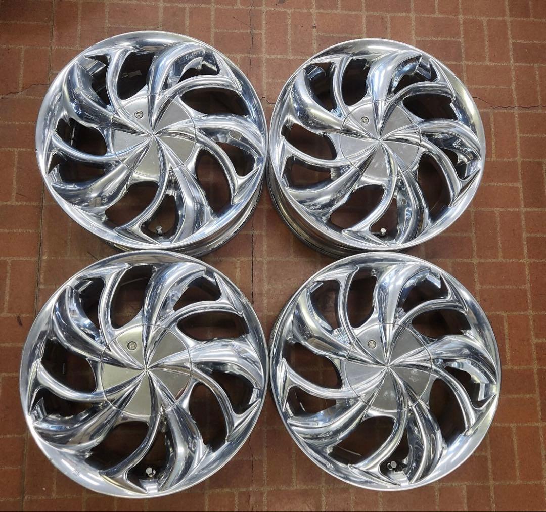 シュティッヒ エクスプローラー メッキホイール 15インチ 4本セット