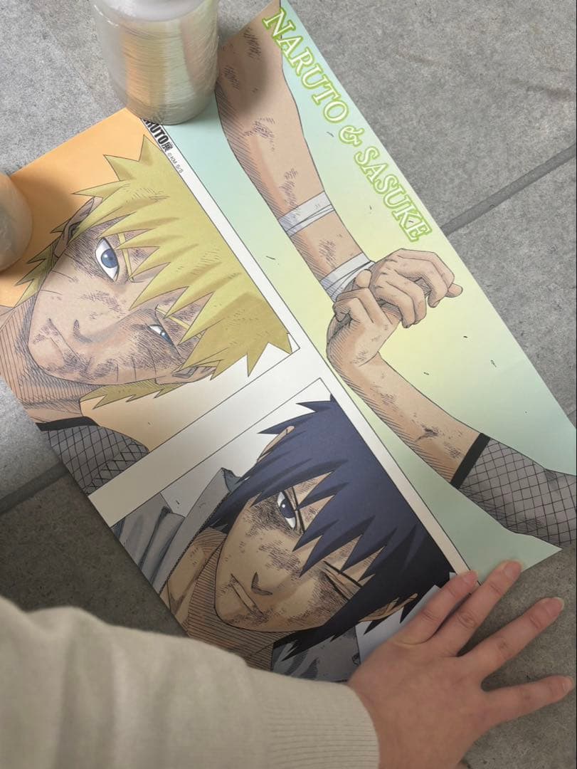 ナルト　名場面ポスター　9本セット　コンプリート