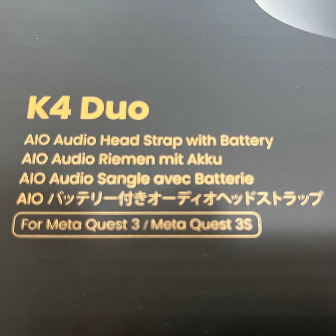  Quest 3・3S K4 Duo オーディオバッテリーストラップ