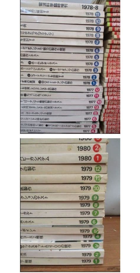 電波科学 約180冊 約94.5㎏超大量 1963～1985年 NHK まとめ♪
