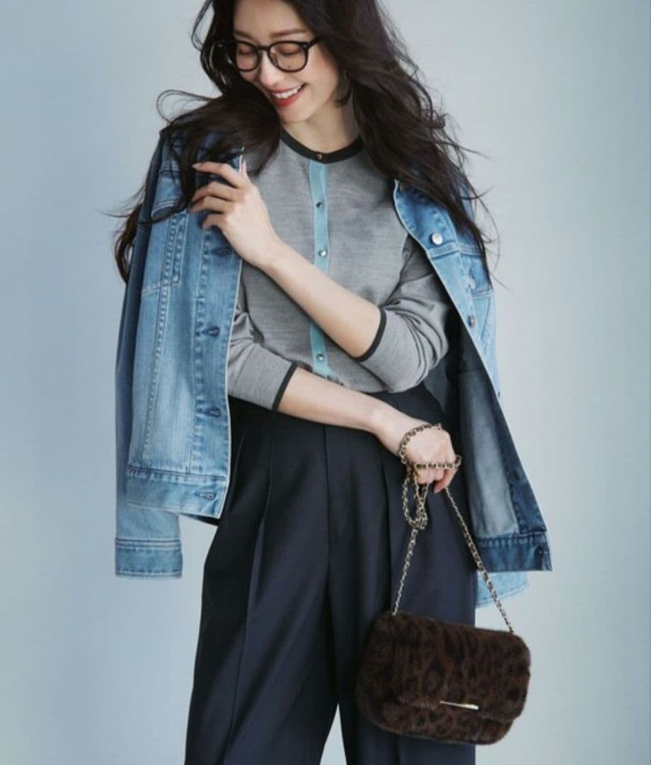 23区 S オーバーサイズ デニムジャケット☆RED CARD TOKYO×23