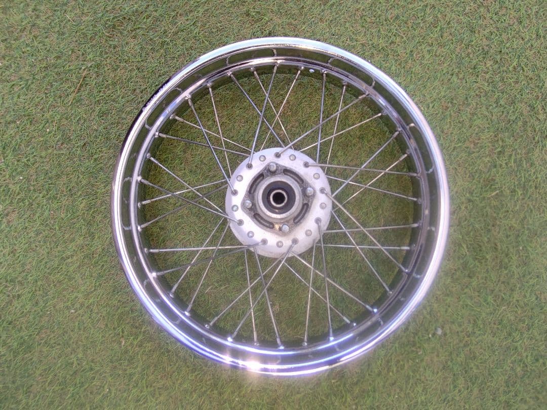 ヤマハXTZ125 前後ホイール