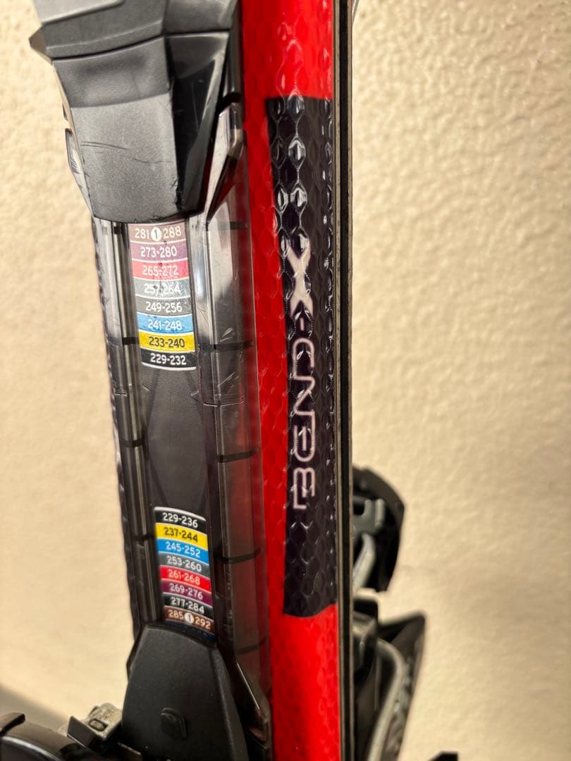 Atomic ETL129スキー (レディース？） ETK10バインディング