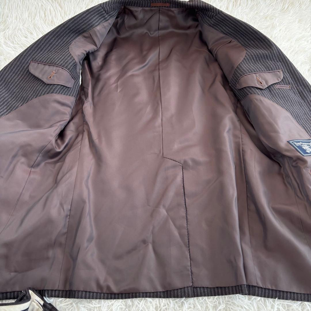 【希少】Burberry スーツ3点セット AB5 メンズ 高級スーツ