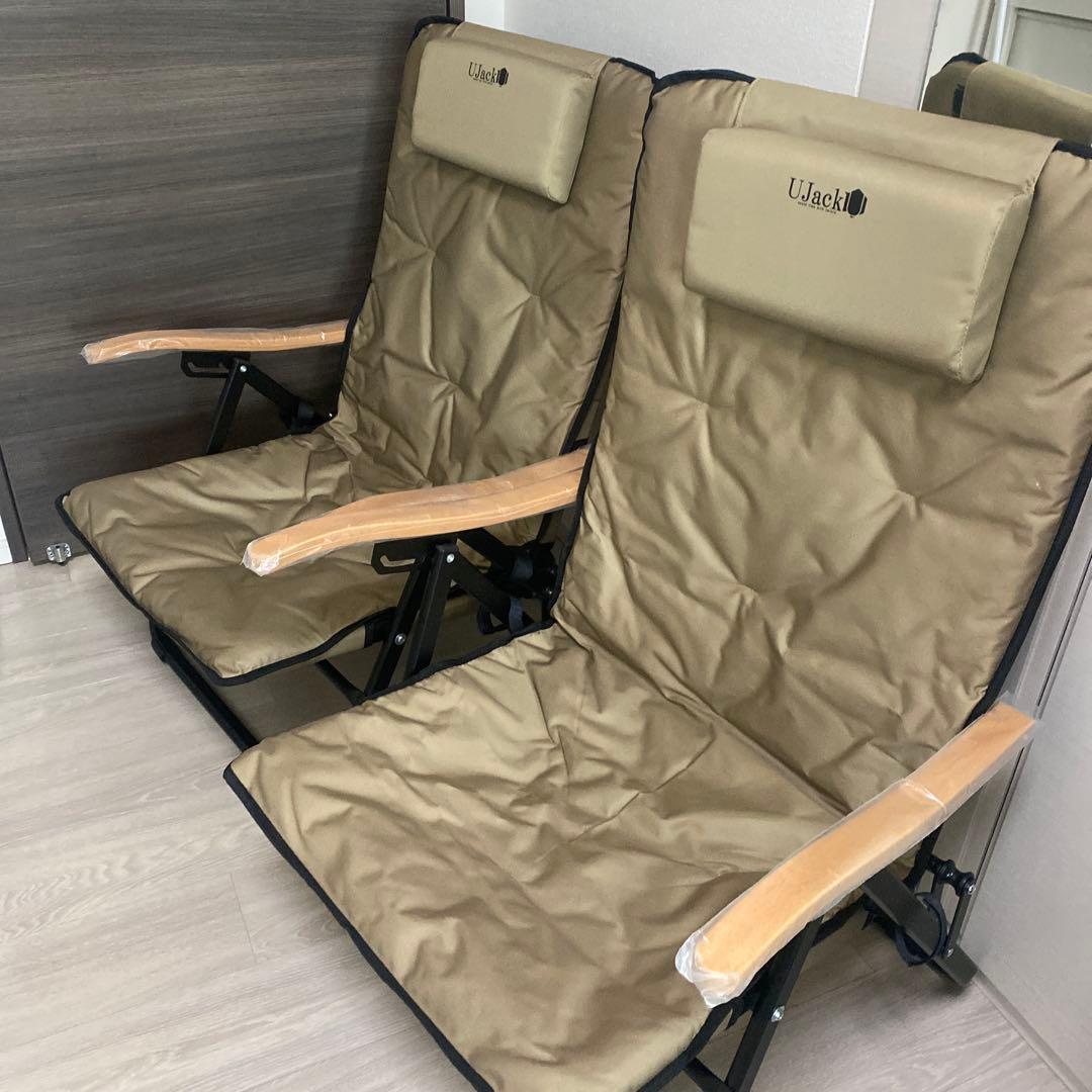 UJack（ユージャック）リクライニング チェア　2脚セット