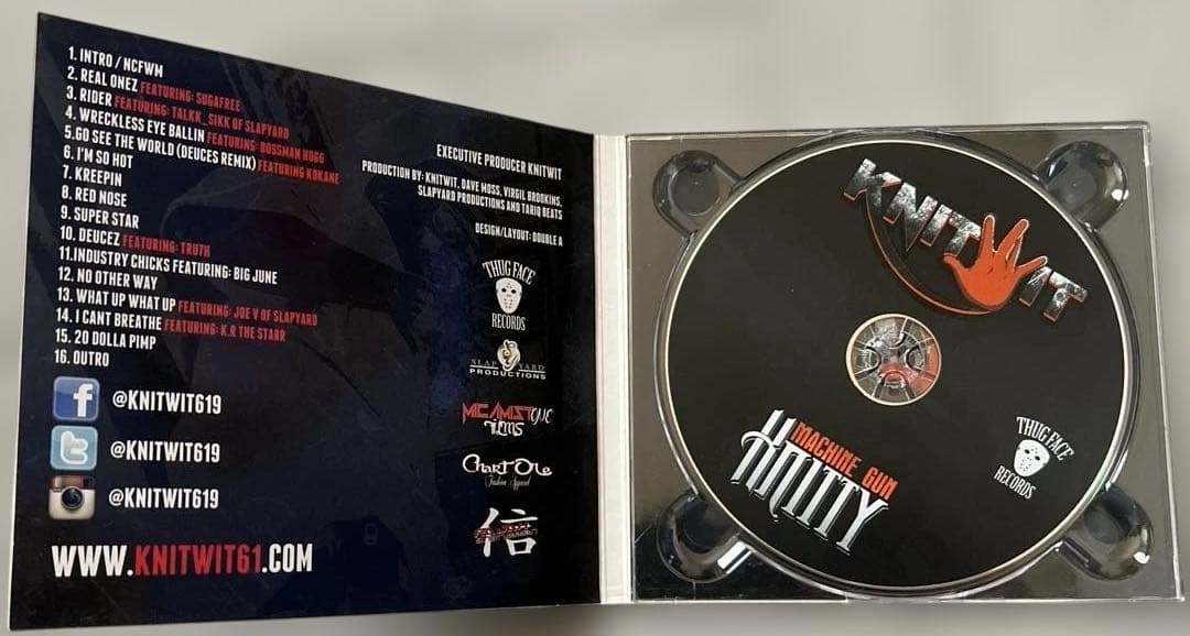 洋楽 KNIT WIT - DA KROW