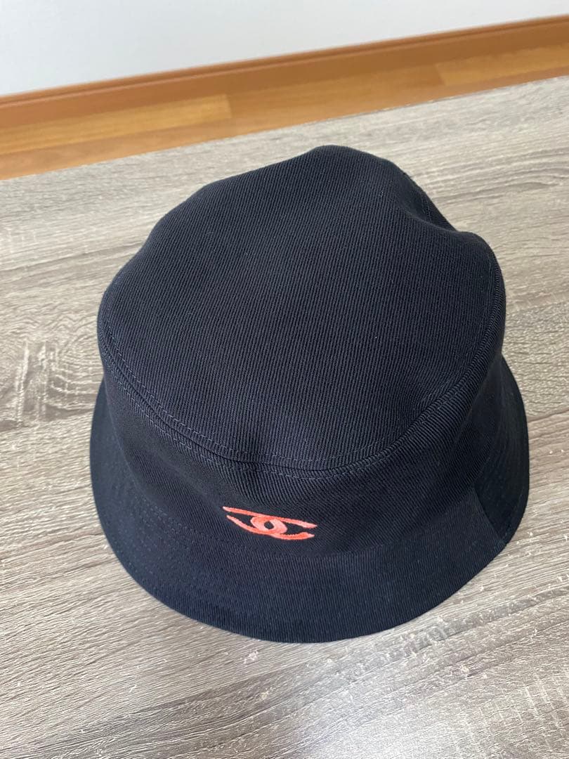 極美品　23AW 大人気 CHANEL シャネル バケットハット リバーシブル