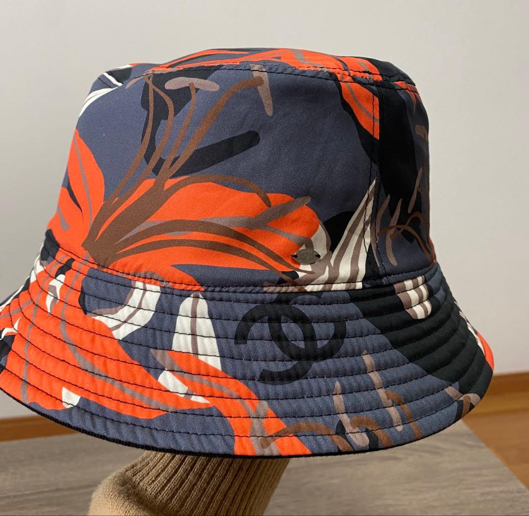 極美品　23AW 大人気 CHANEL シャネル バケットハット リバーシブル