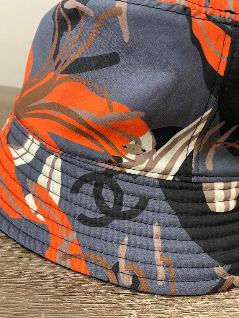 極美品　23AW 大人気 CHANEL シャネル バケットハット リバーシブル