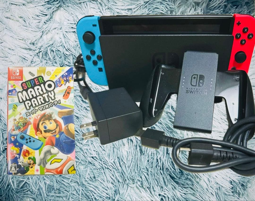 美品】Nintendo Switch 本体 スーパーマリオパーティ セット