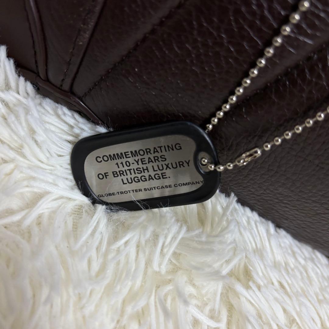 【極美品】グローブトロッター 110周年 ボストンバッグ ブラウン