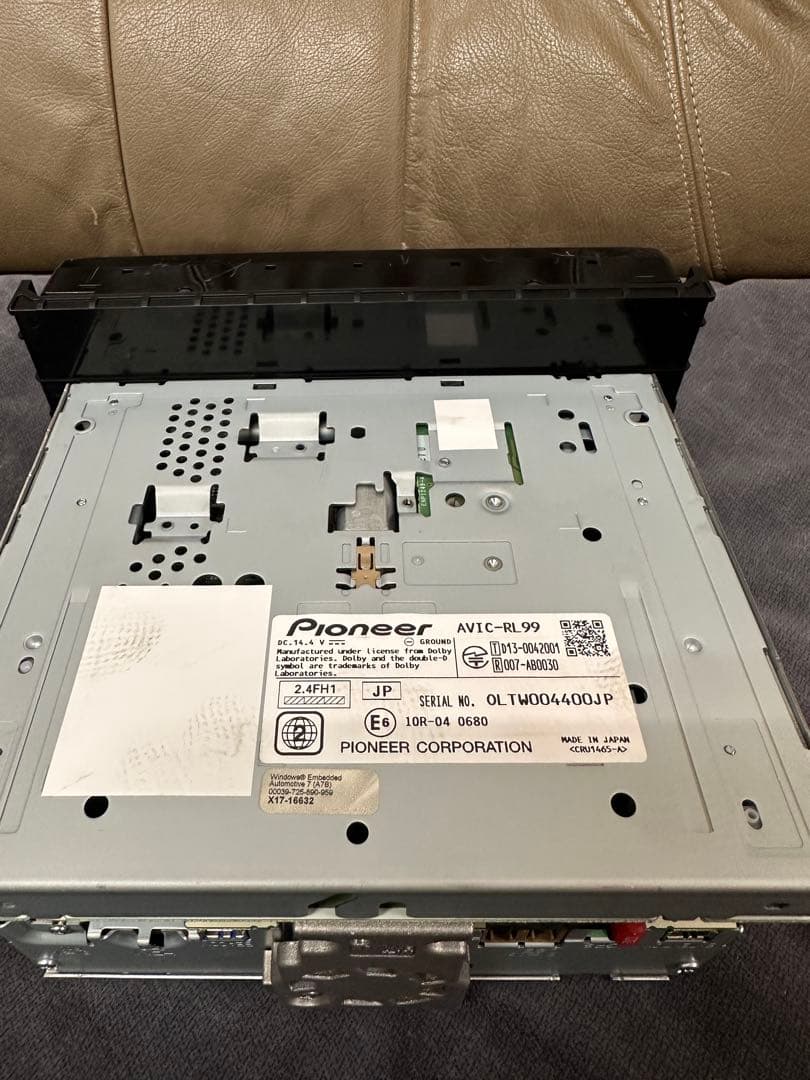 あやcarrozzeria AVIC-RL99 8インチ