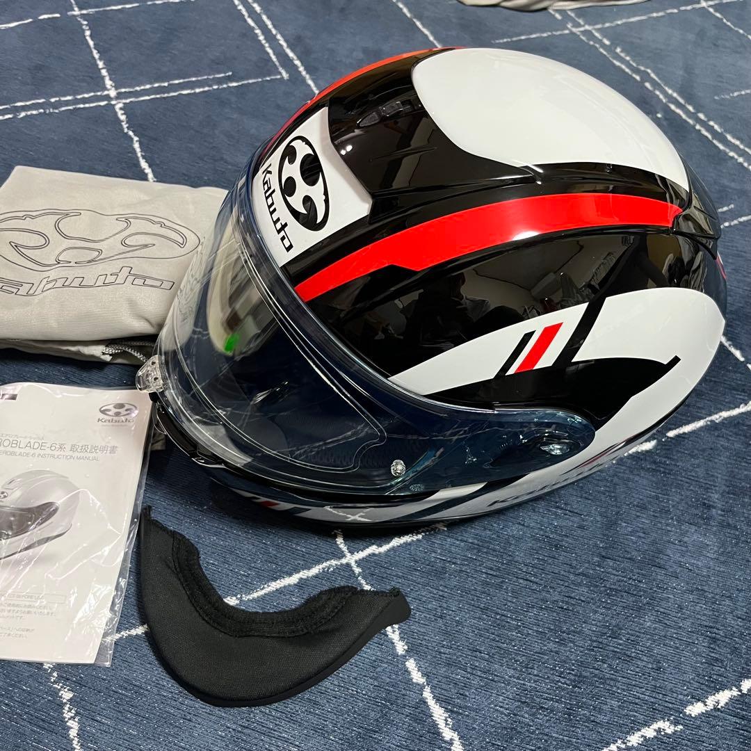 美品！OGK kabuto エアロブレード6 Lサイズ　2023年12月9日製造
