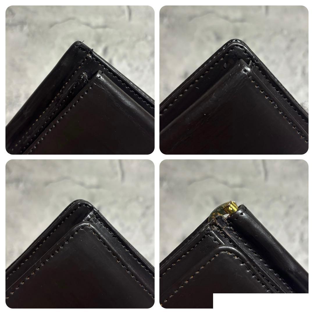 【美品！】GLEN グレンロイヤル マネークリップ ダークブラウン焦茶