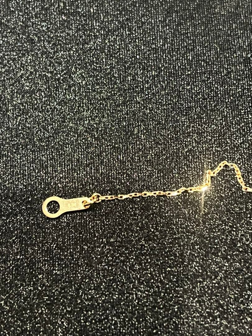 ete k18 pg ダイヤモンドネックレス　ピンクゴールド