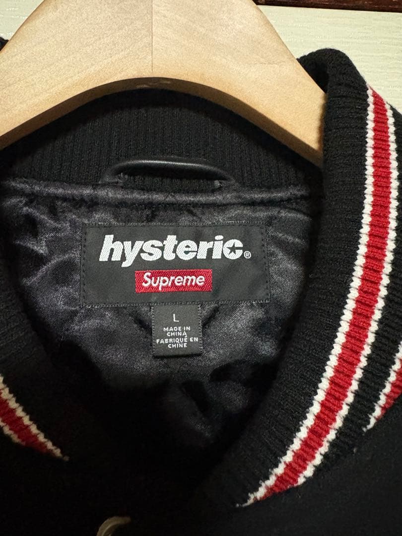 ジャケット・アウター supreme hysteric glamour varsity jacket