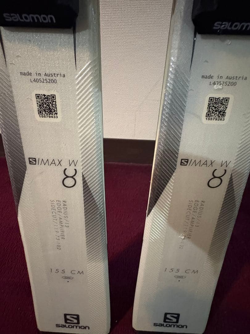 レンタルよりお得！サロモンS/MAX W スキー 155cm