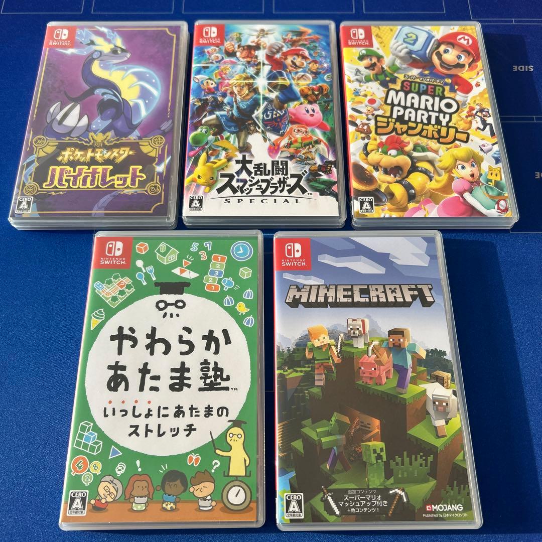 Nintendo Switch用ソフト各種　5本セット