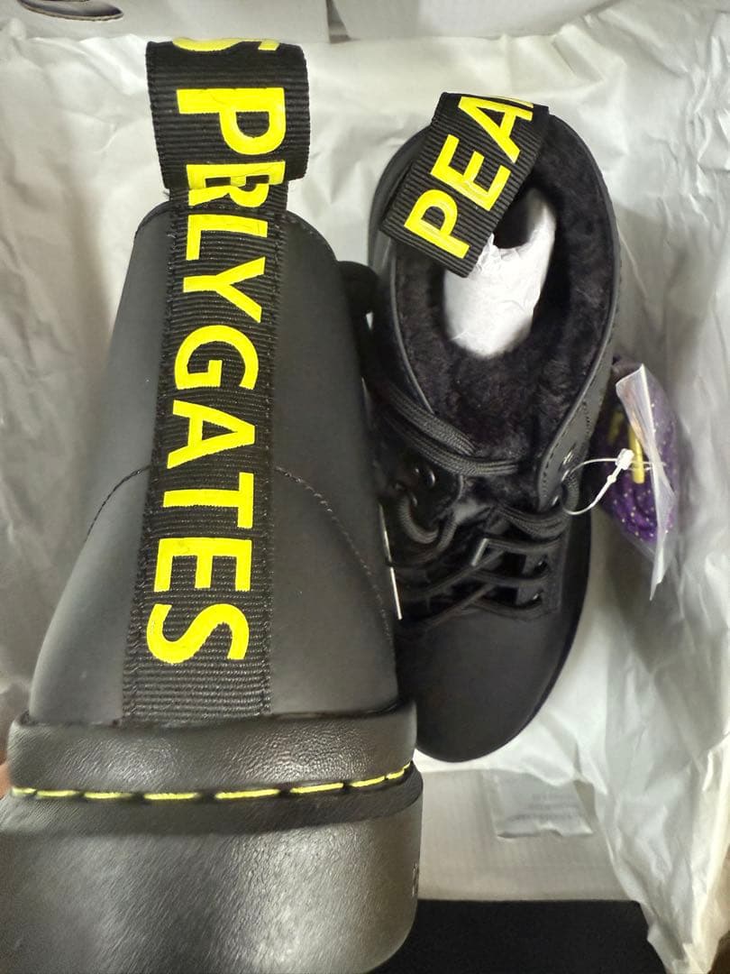 定価の半額以下‼︎PEARLY GATES ブラックブーツ