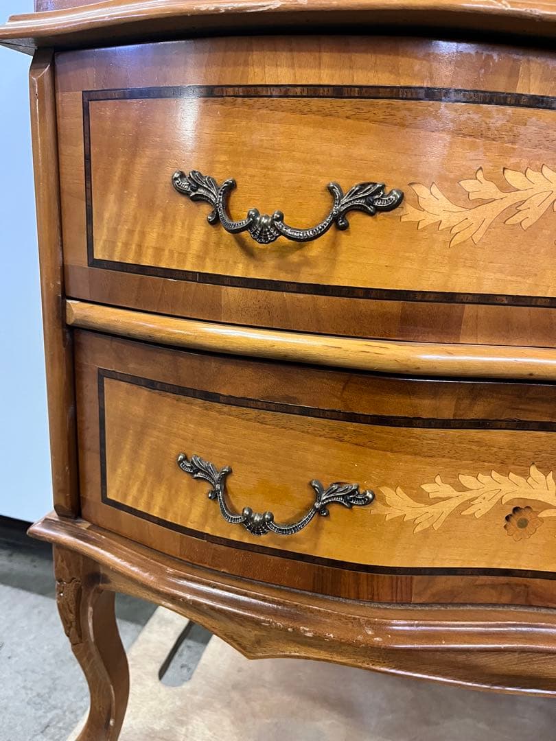 イタリア家具　象嵌　ライティングビューロー　アンティーク　デスク　北欧　机