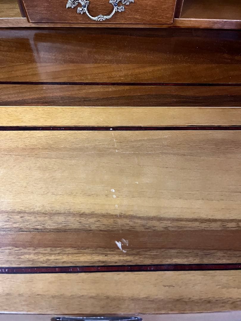 イタリア家具　象嵌　ライティングビューロー　アンティーク　デスク　北欧　机