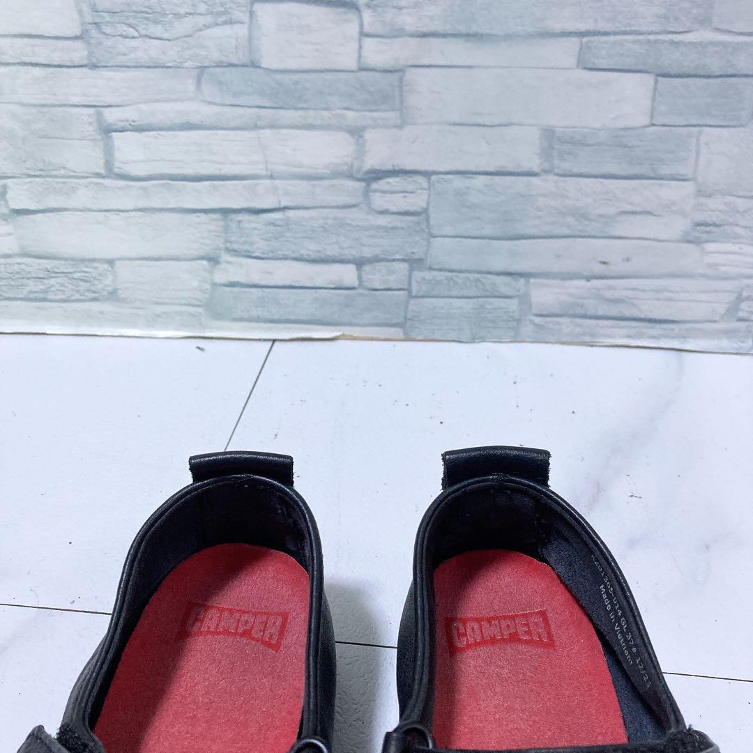 CAMPER ライトニナ ストラップシューズ 本革 軽量 黒 23.5 37