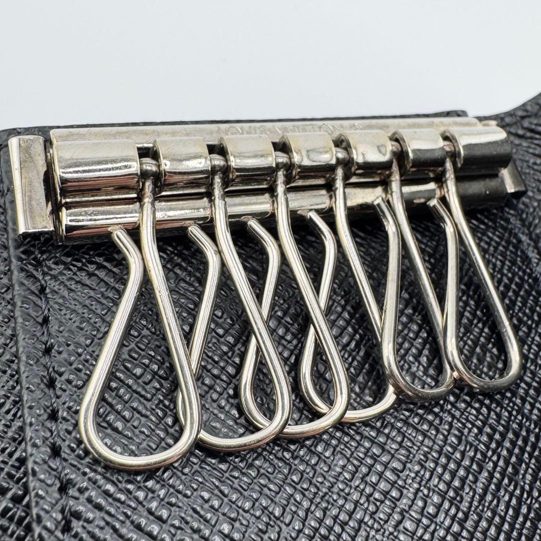 【極美品】ルイヴィトン ミュルティクレ6 キーケース 6連 ダミエ グラフィット