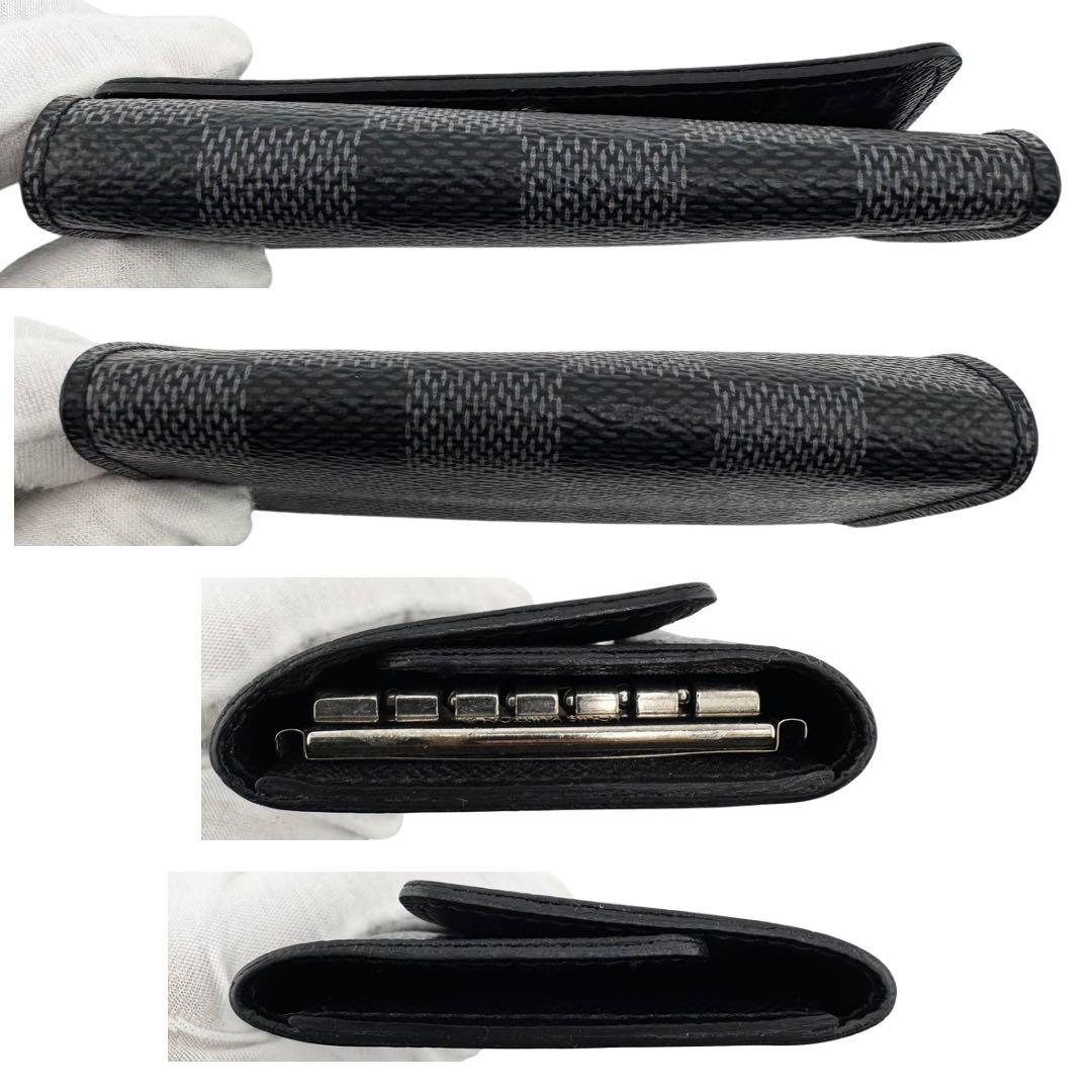 【極美品】ルイヴィトン ミュルティクレ6 キーケース 6連 ダミエ グラフィット