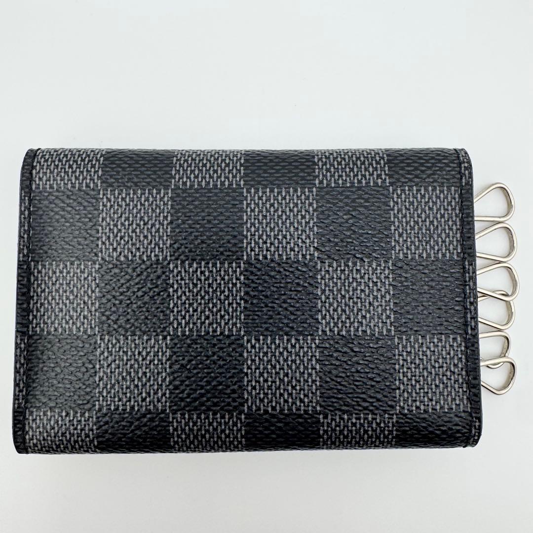 【極美品】ルイヴィトン ミュルティクレ6 キーケース 6連 ダミエ グラフィット