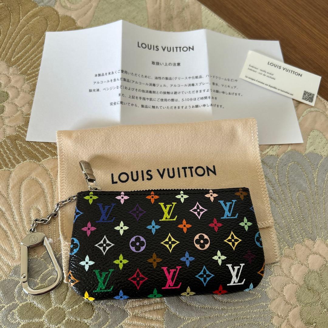 ルイヴィトン村上隆コラボマルチカラーキーケース