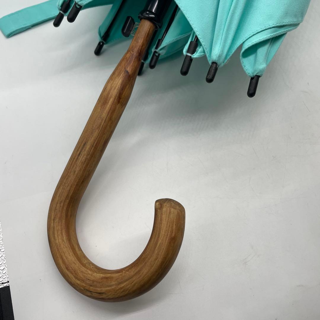 ティファニー ノベルティ 傘 パラソル Tiffany Blue ロゴ入り②