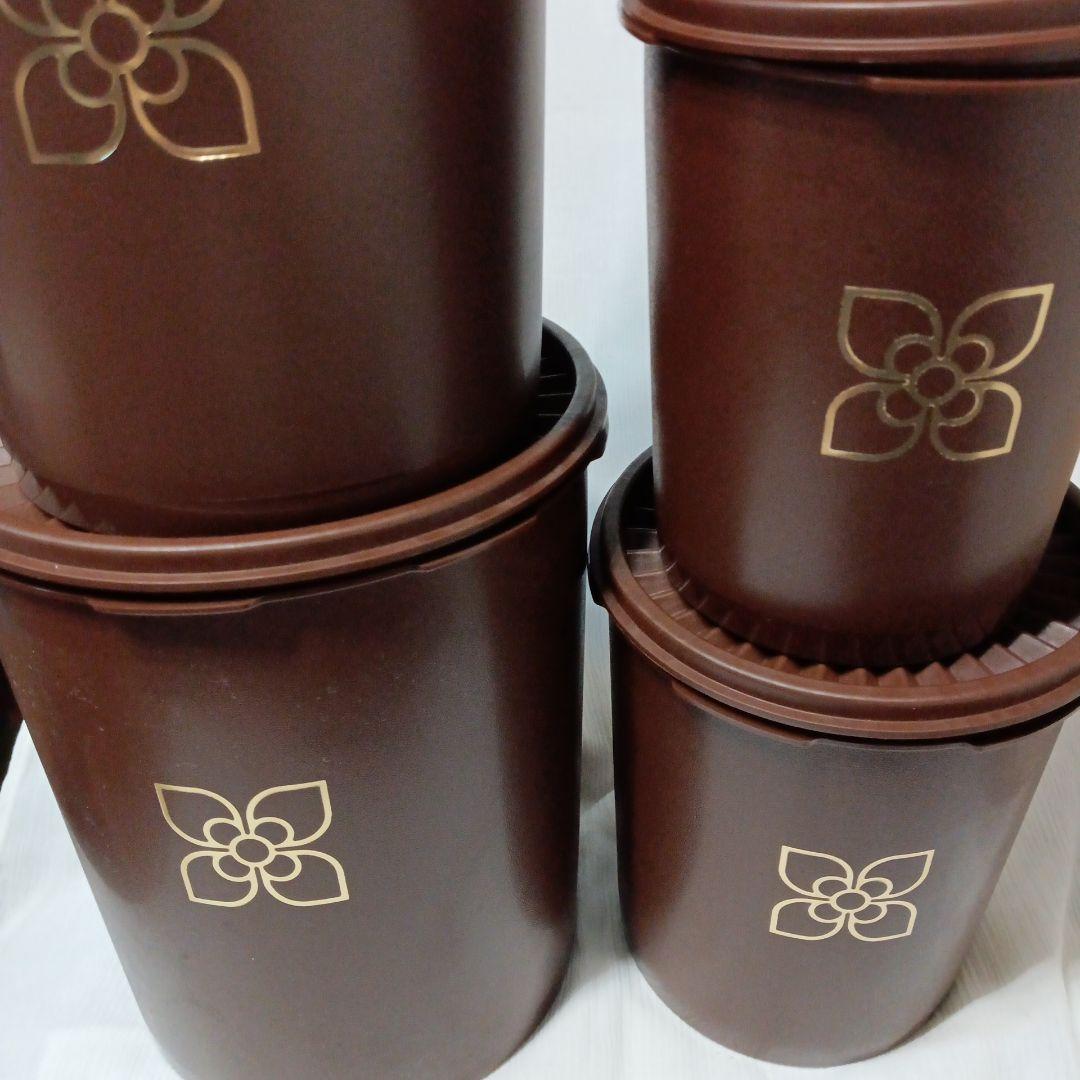 未使用　タッパーウェア　４個セット　日本製