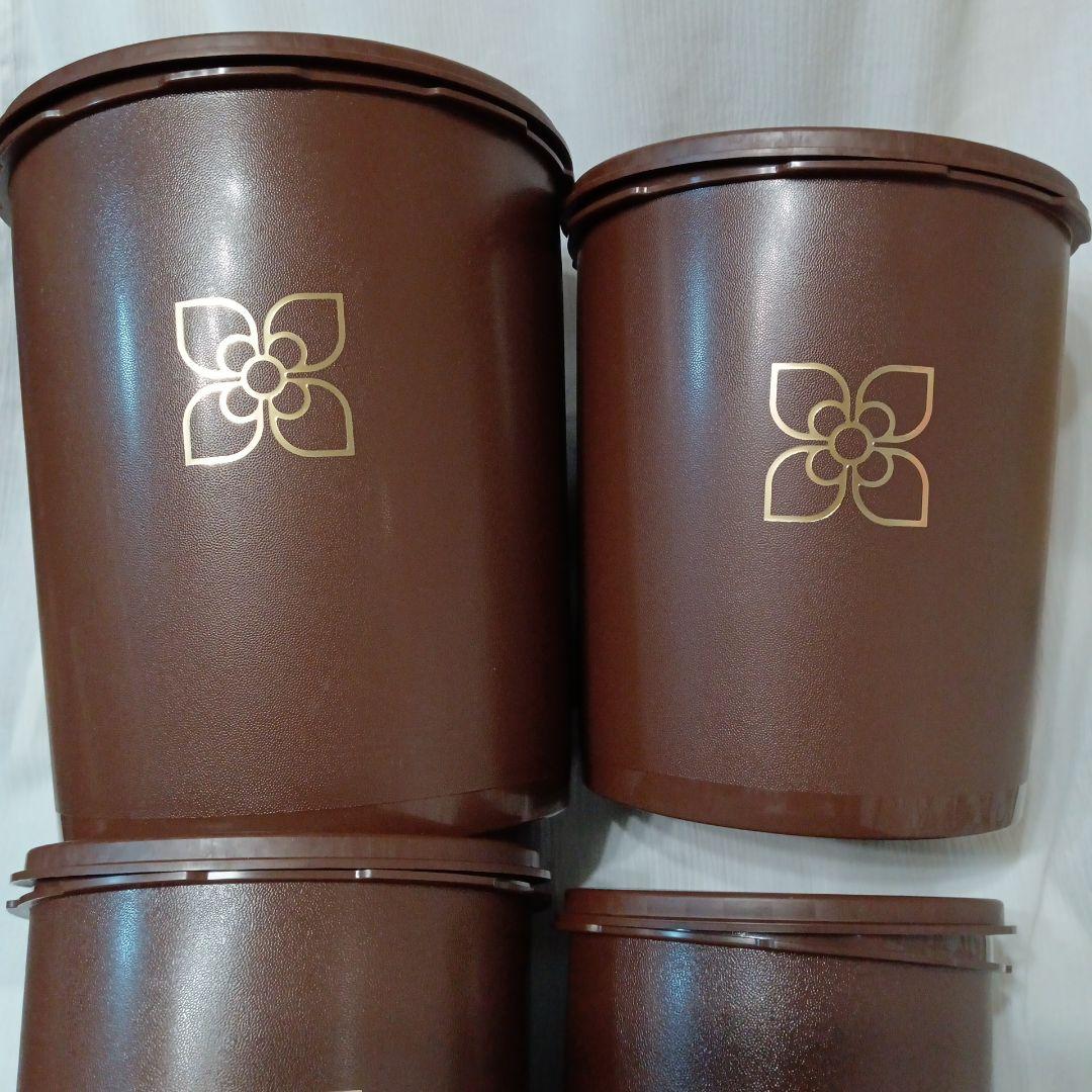 未使用　タッパーウェア　４個セット　日本製