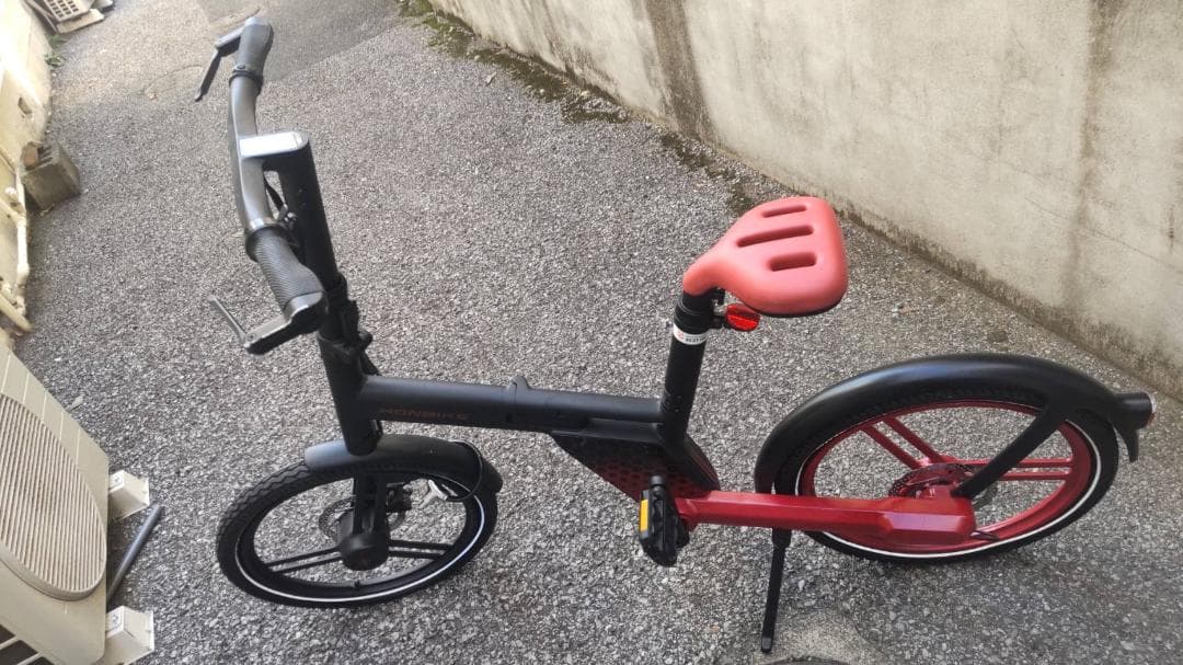 HONBIKEアシスト自転車 走行少ない　前後フェンダー　泥よけ　　USED