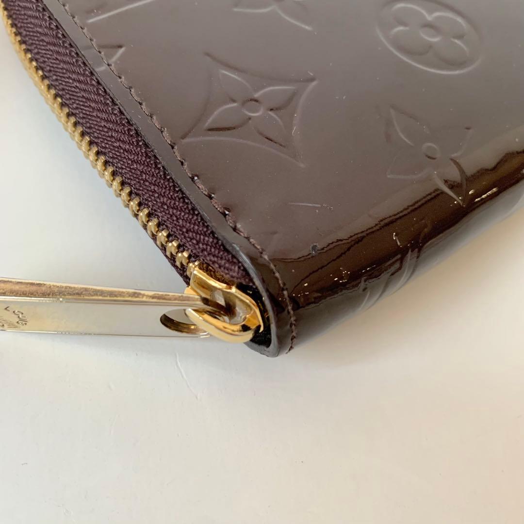 【LOUIS VUITTON】ヴィトン　ヴェルニ　ジッピーウォレット　長財布