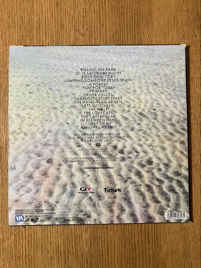 The Cure /レーザーディスク