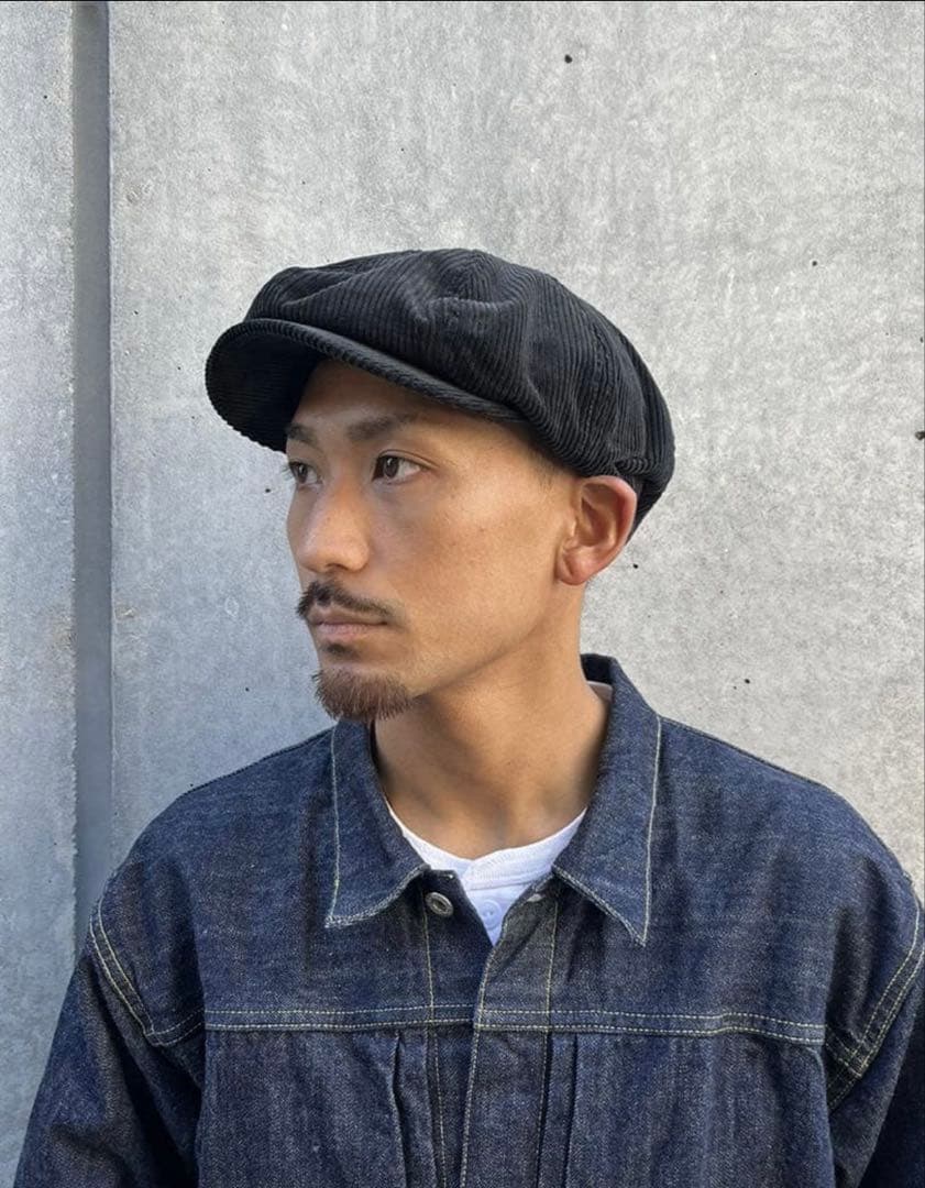 帽子 STANDARDCALIFORNIA CorduroyNewsBoyCap M