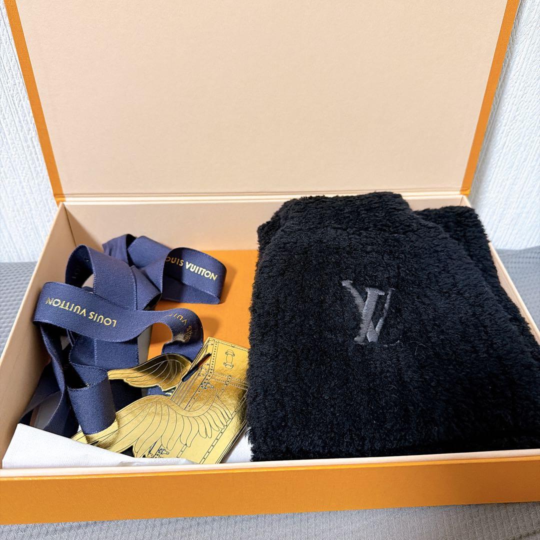 ルイヴィトン マフラー オンリー LV ミニ コンフィ ノワール M90804