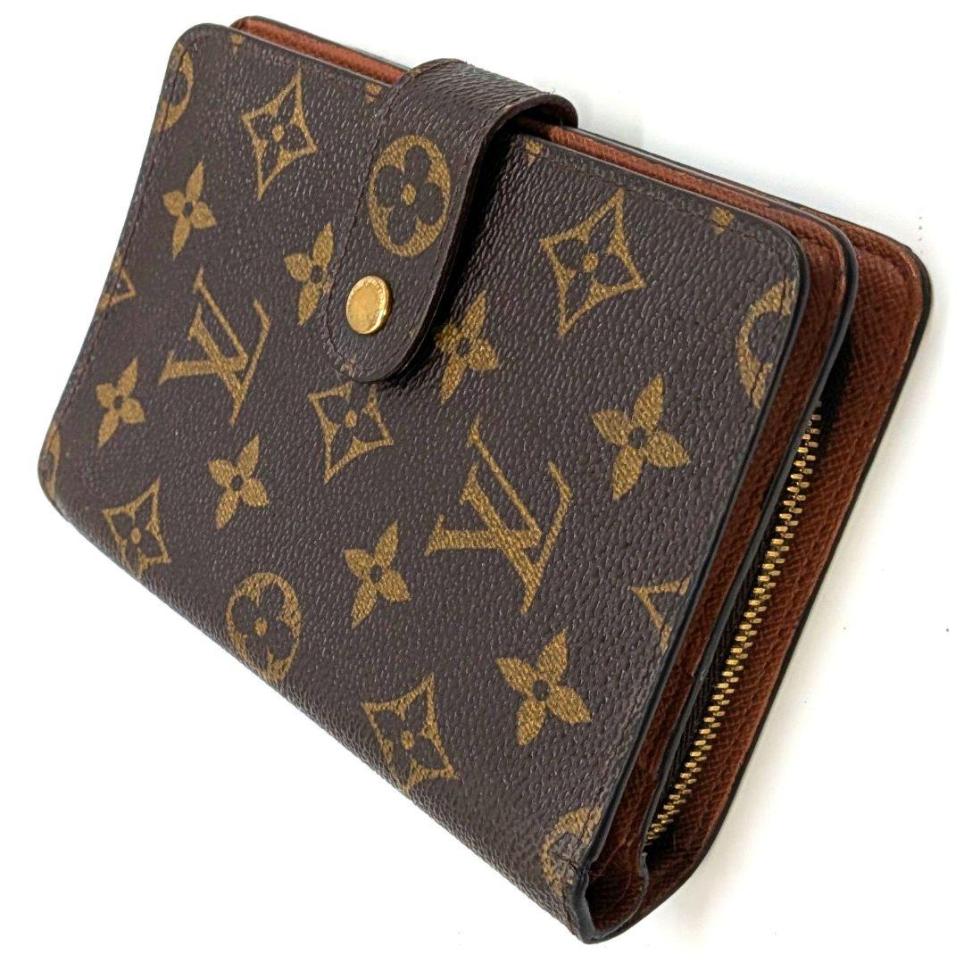 ルイヴィトン モノグラム パピエジップ 折り財布 A46