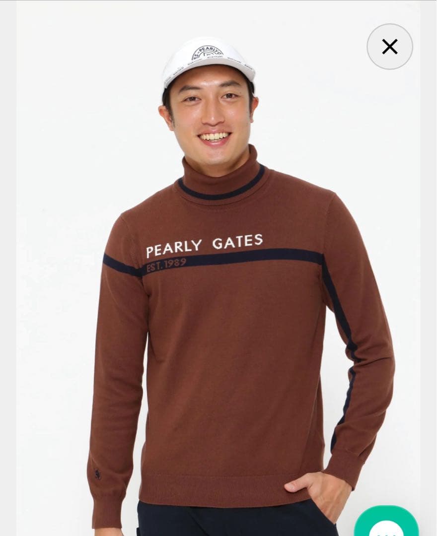 【新品】PEARLY GATES セーター ニット サイズ6 XL パーリゲイツ