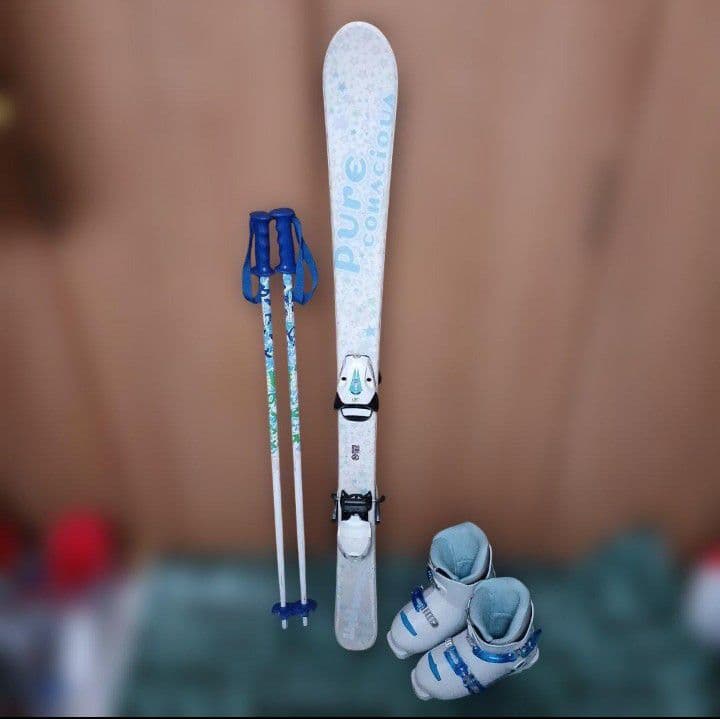Pure 子ども用スキー 3点セット