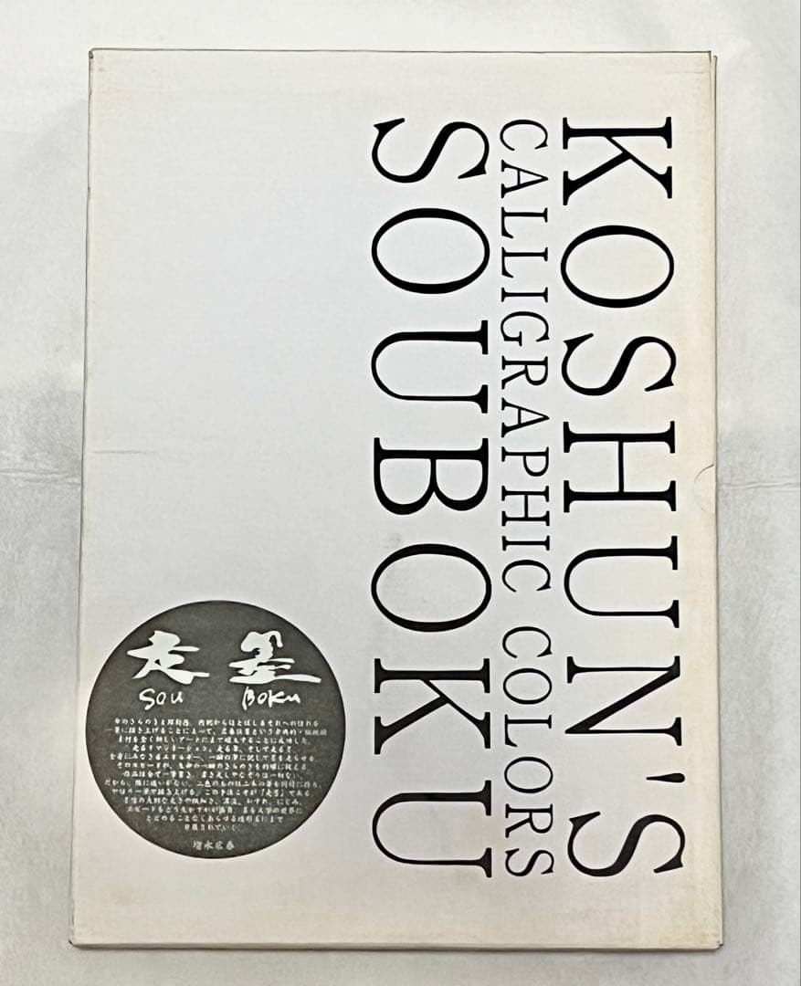 【2000冊限定】長野オリ書道家 増永広春氏作品集 走墨 1999年 超美品