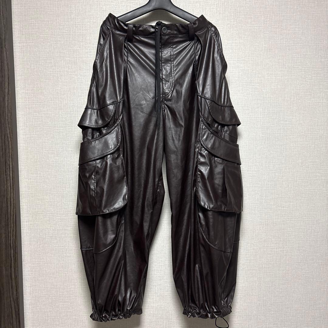 maison special レザーカーゴパンツ サイズ1