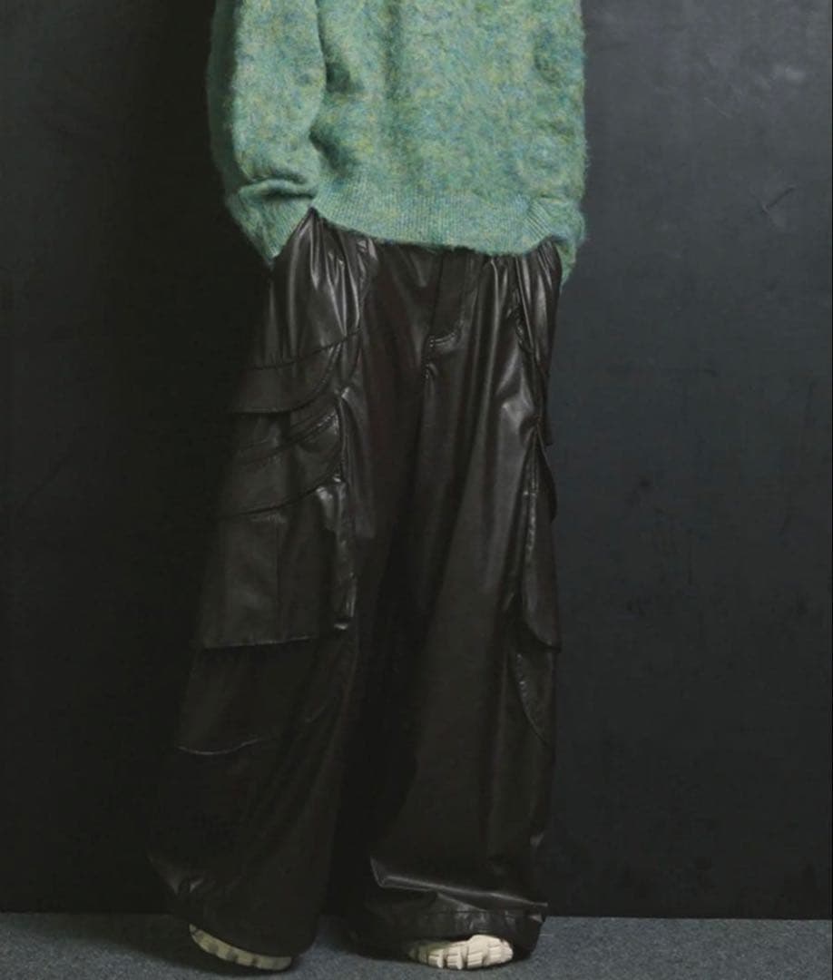 maison special レザーカーゴパンツ サイズ1